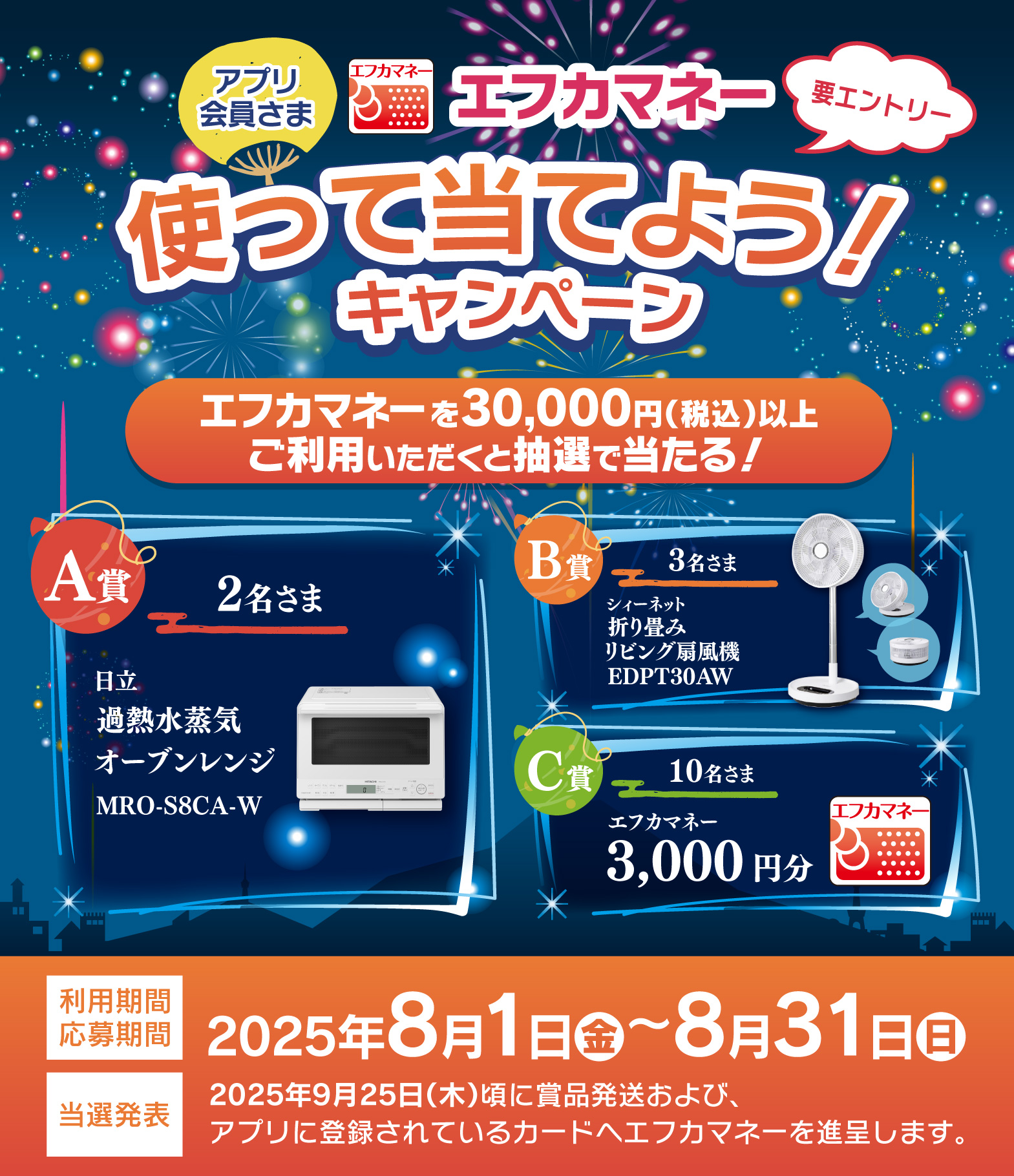 エフカマネー 使って当てよう！キャンペーン