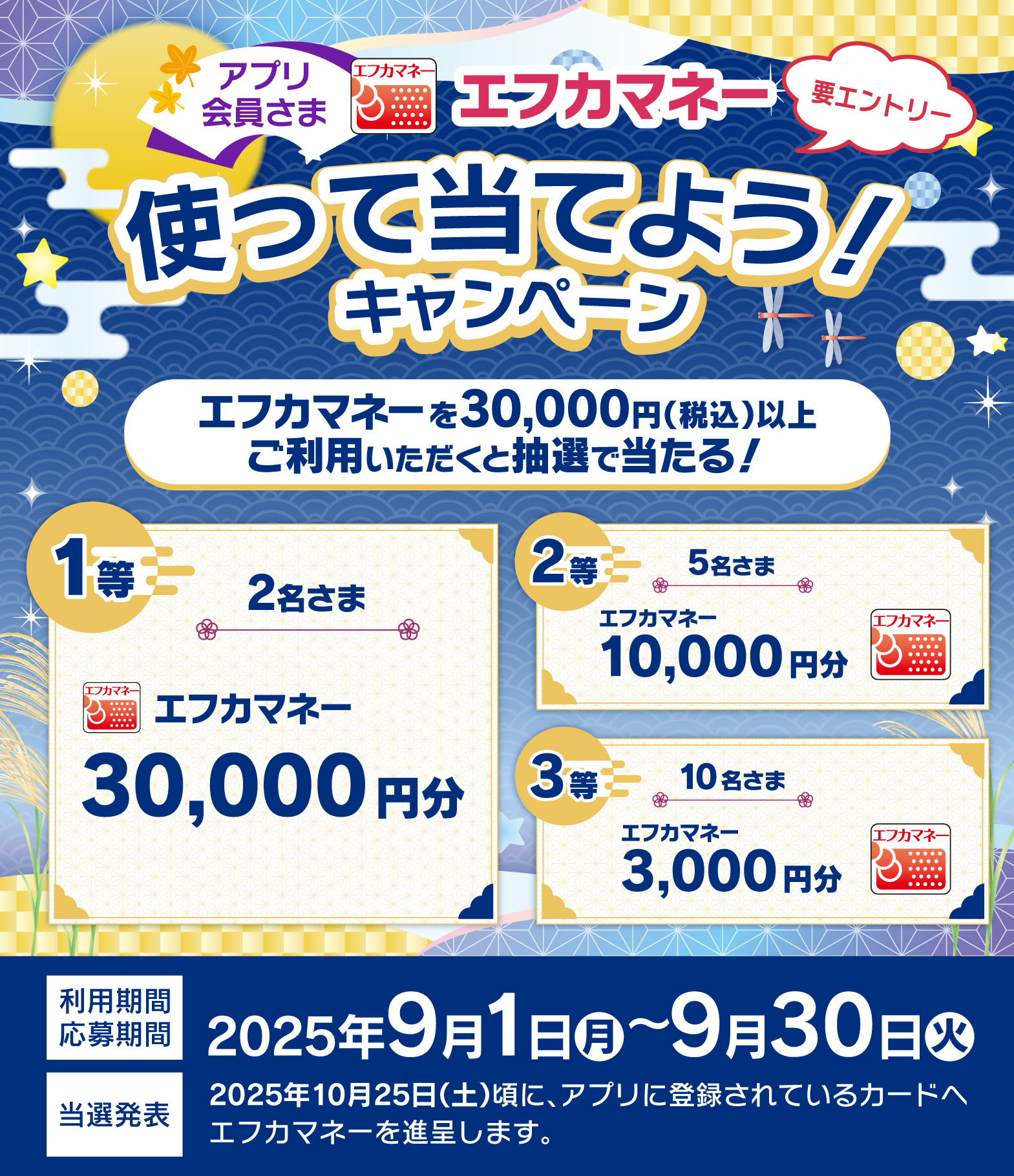 エフカマネー 使って当てよう！キャンペーン