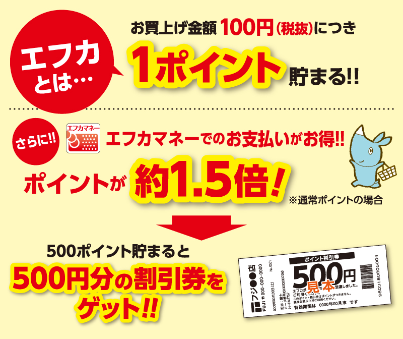 エフカでポイ活！